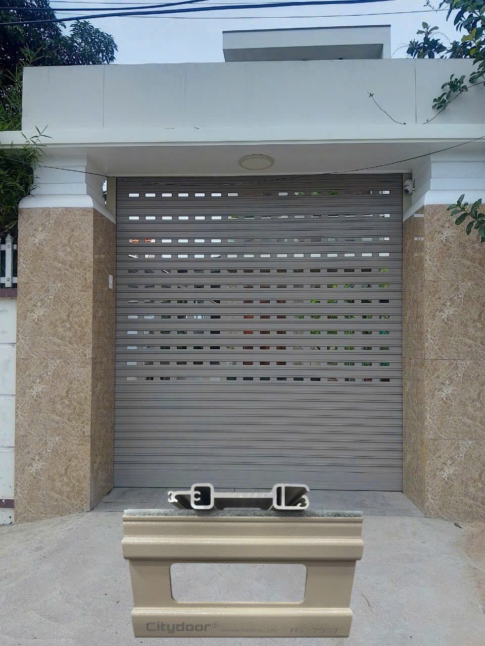 Báo giá cửa cuốn Đức siêu thoáng 3ly