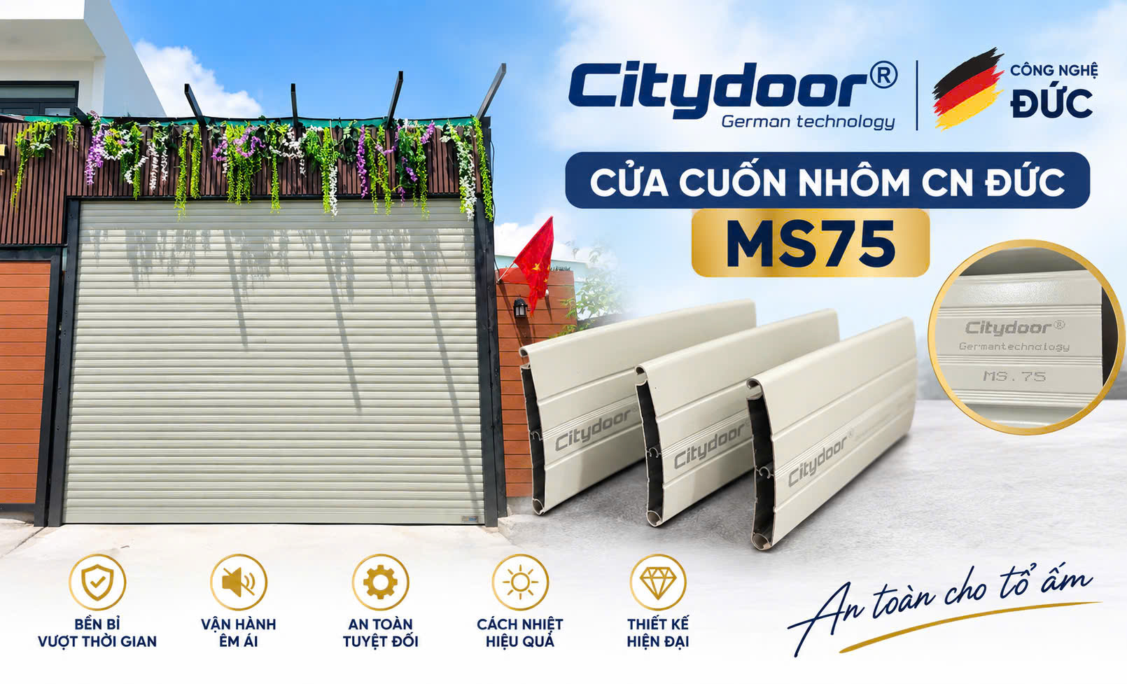 Báo giá cửa cuốn Đức không khe thoáng