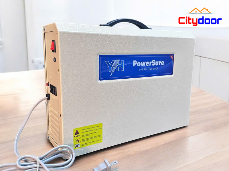 Hướng dẫn sử dụng và bảo quản bình lưu điện cửa cuốn hiệu quả