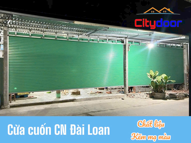 Ưu và nhược điểm của cửa cuốn Đài Loan