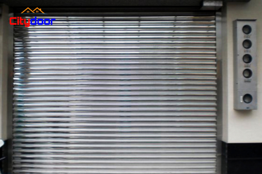 Cửa Cuốn Inox Citydoor Bền Vững, Thẩm Mỹ Với Inox 304 Cao Cấp