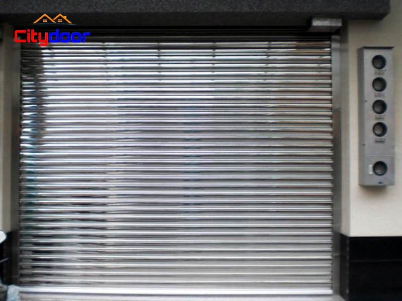 Thông số và ứng dụng thực tế cửa cuốn Inox Citydoor