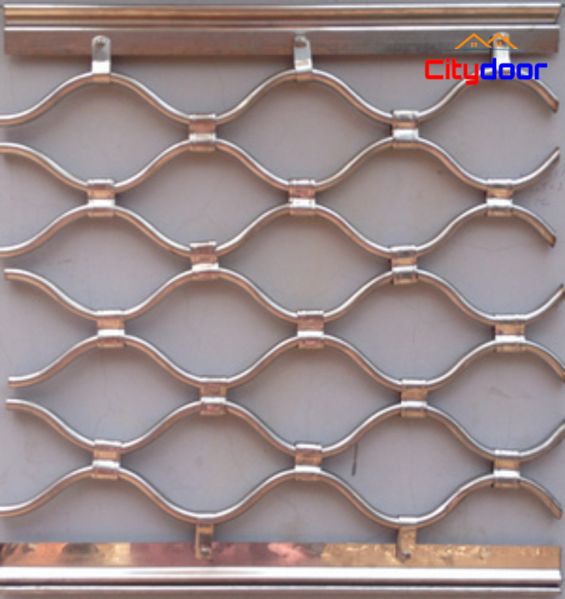 Cửa cuốn mắt võng inox 304