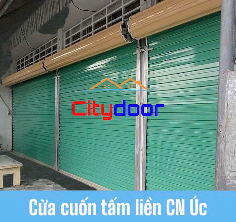 Cửa cuốn Úc tấm liền