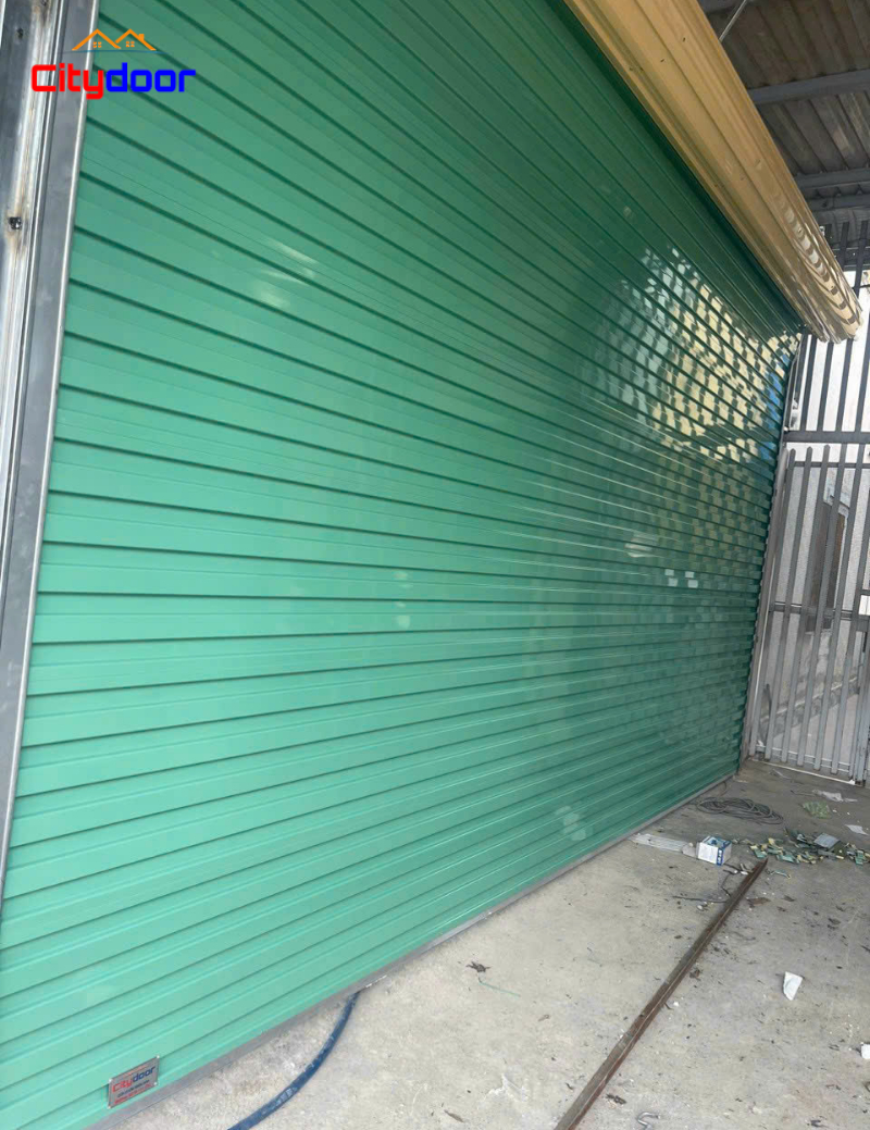 Ưu điểm vượt trội của cửa cuốn Úc tấm liền Citydoor