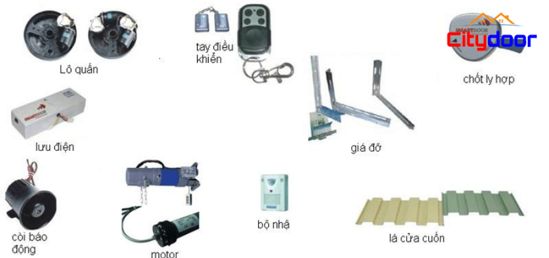 Tiêu chí lựa chọn phụ kiện cửa cuốn chất lượng cao