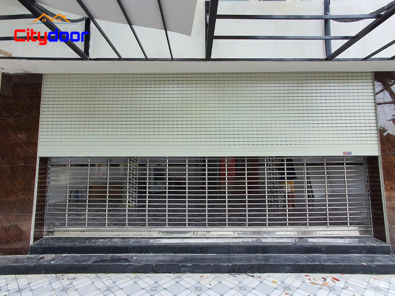 Ưu điểm vượt trội của cửa cuốn nhôm công nghệ Đức Citydoor