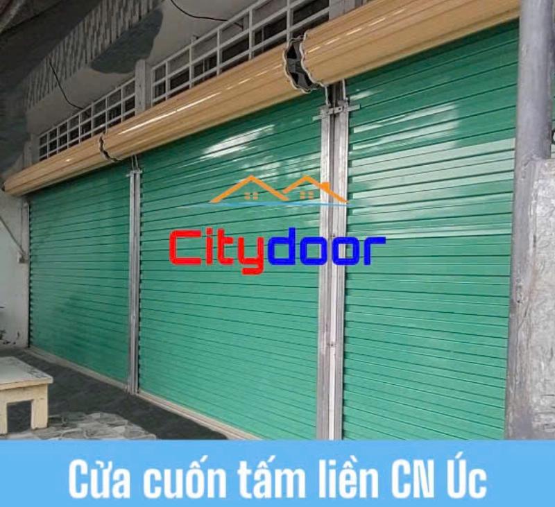 Cửa cuốn tấm liền công nghệ Úc