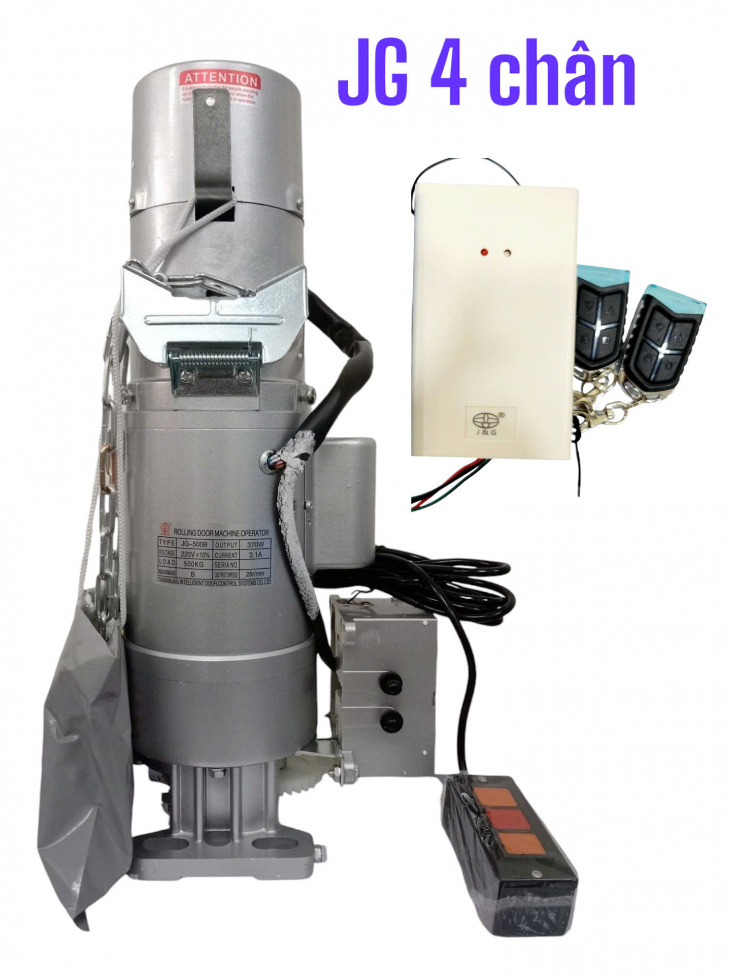 MOTOR CỬA CUỐN JG DÂY ĐỒNG