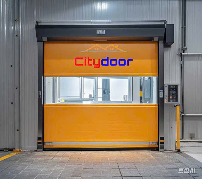 CỬA CUỐN NHANH PVC TỐC ĐỘ CAO