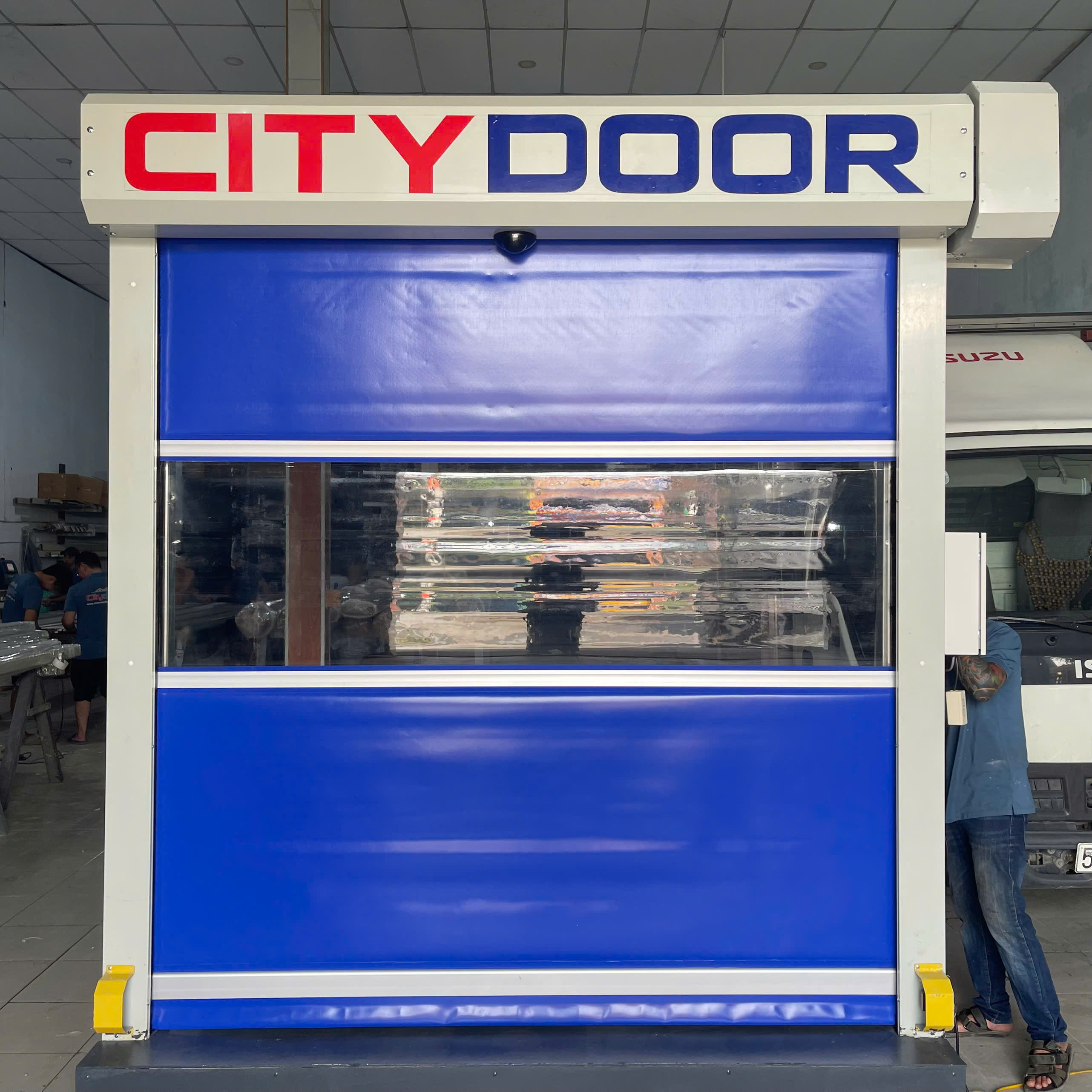 Cửa cuốn nhanh PVC